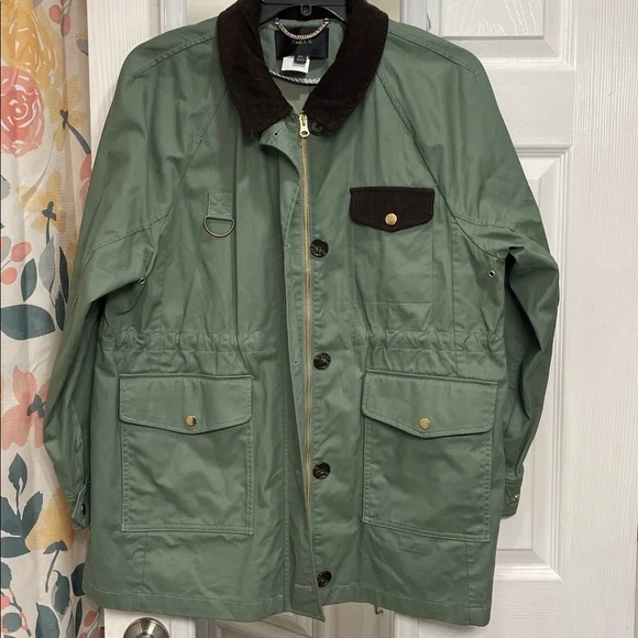 J. Crew Classic Field Jacket szXL in Cypress - Picture 5 of 15